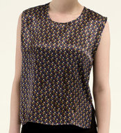 Zijden-Tops-Trendy-print/zijden-kleding